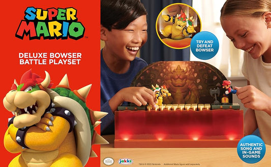 Deluxe Bowser Battle Playset