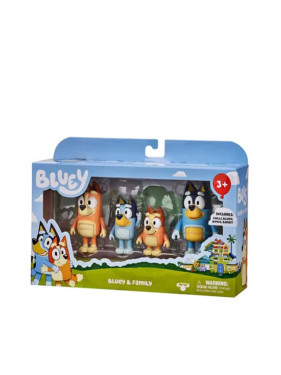 Bluey Family Figures Set (4 pack)